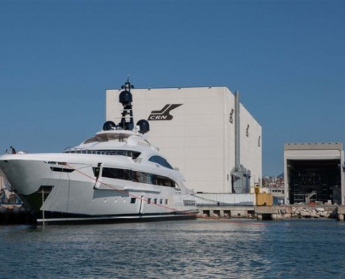 CRN Yalla Superyacht Launch