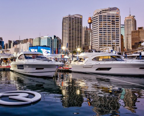 Riviera celebrates a 25% sales increase and two awards at the 2013 Sydney International Boat Show