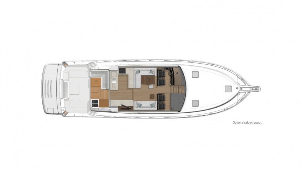 GA - 575 SUV Saloon optional layout