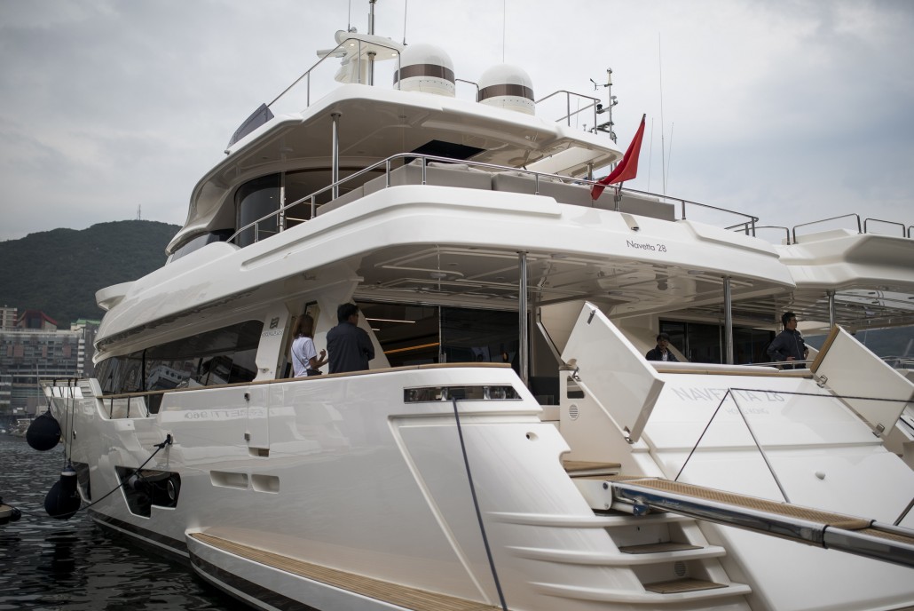 Ferretti Yachts Open doors event at Ap Lei Chau on March 05 2016 in Hong Kong, China. Photo by Xaume Olleros