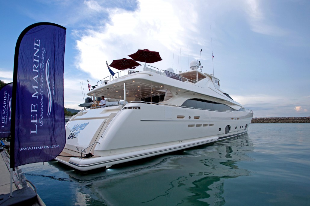 Lee Marine again with the largexst on-water yacht display at Second Edition, Thailand Yacht Show (2)