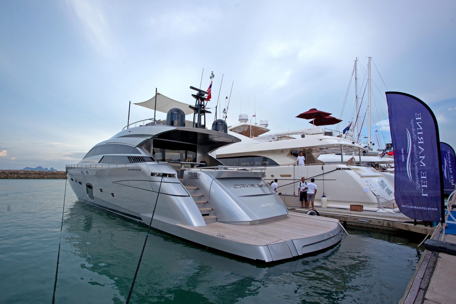 Lee Marine again with the largexst on-water yacht display at Second Edition, Thailand Yacht Show (3)
